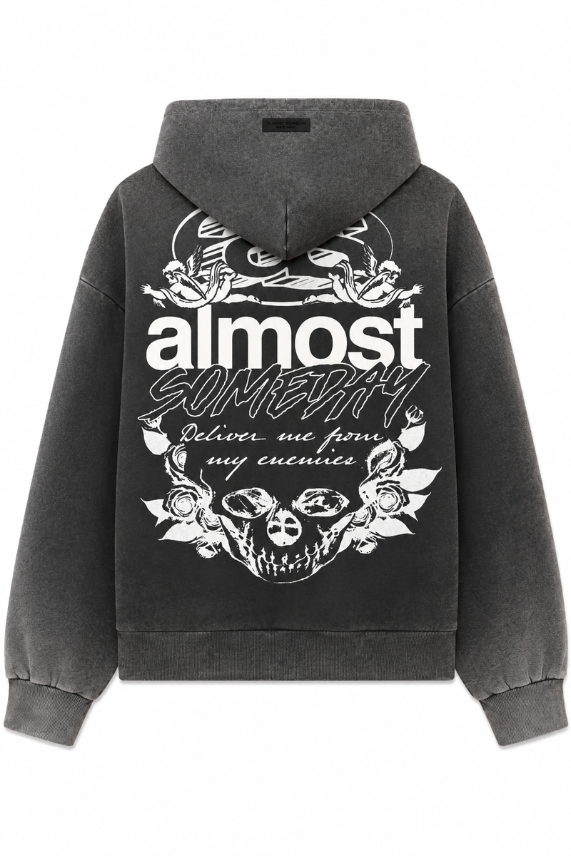 Almost Someday Enemies Zip Hoodie