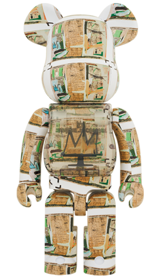 Medicom Bearbrick Jean-Michel Basquiat (King Pleasure) 1000%