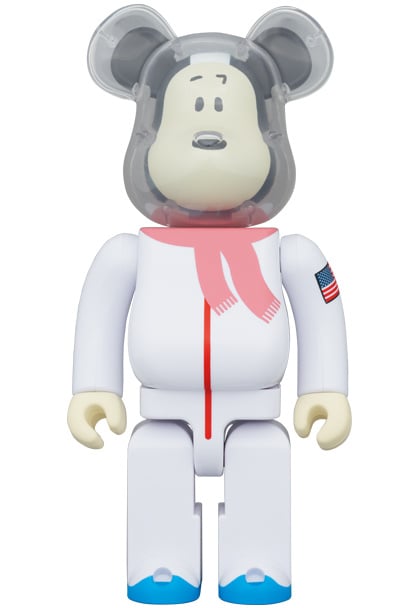 Medicom Bearbrick Peanuts Astronaut Snoopy 400%