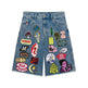 Kidsuper Patches Denim Long Short