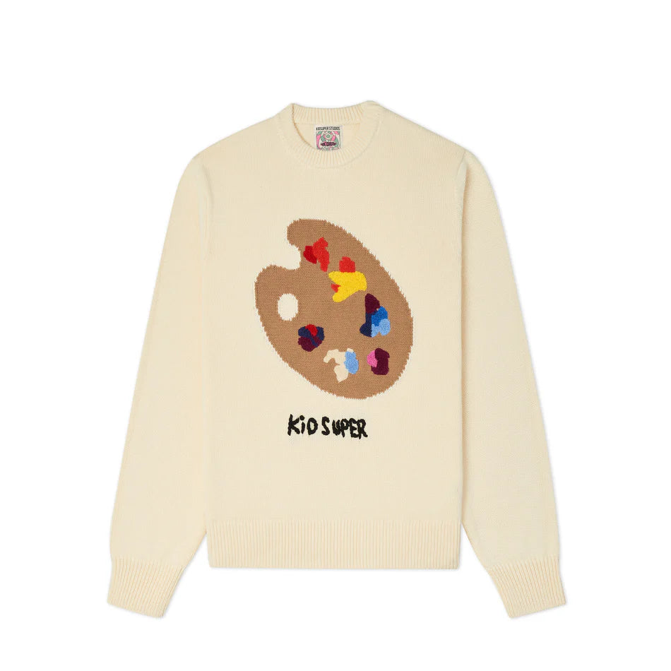 KidSuper Paint Palette Knit Sweater