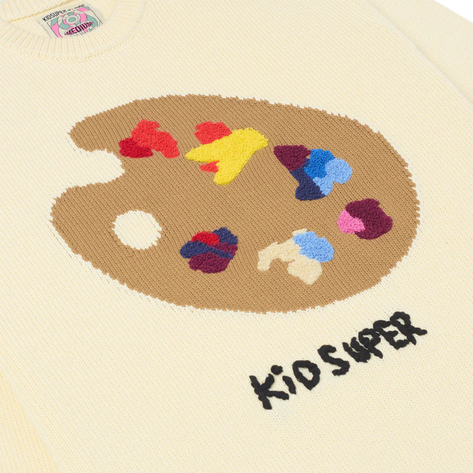 KidSuper Paint Palette Knit Sweater
