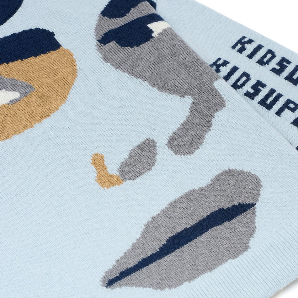 KidSuper Face Boxy Sweater