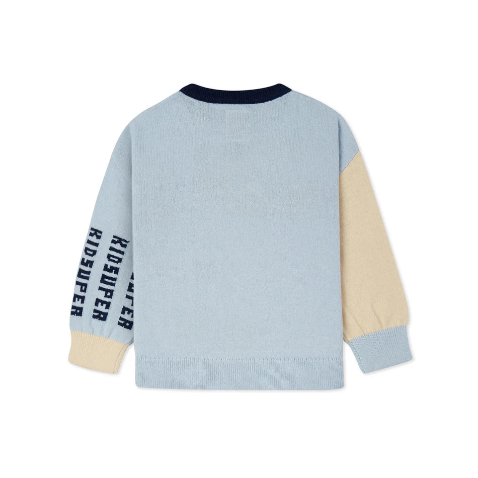 KidSuper Face Boxy Sweater