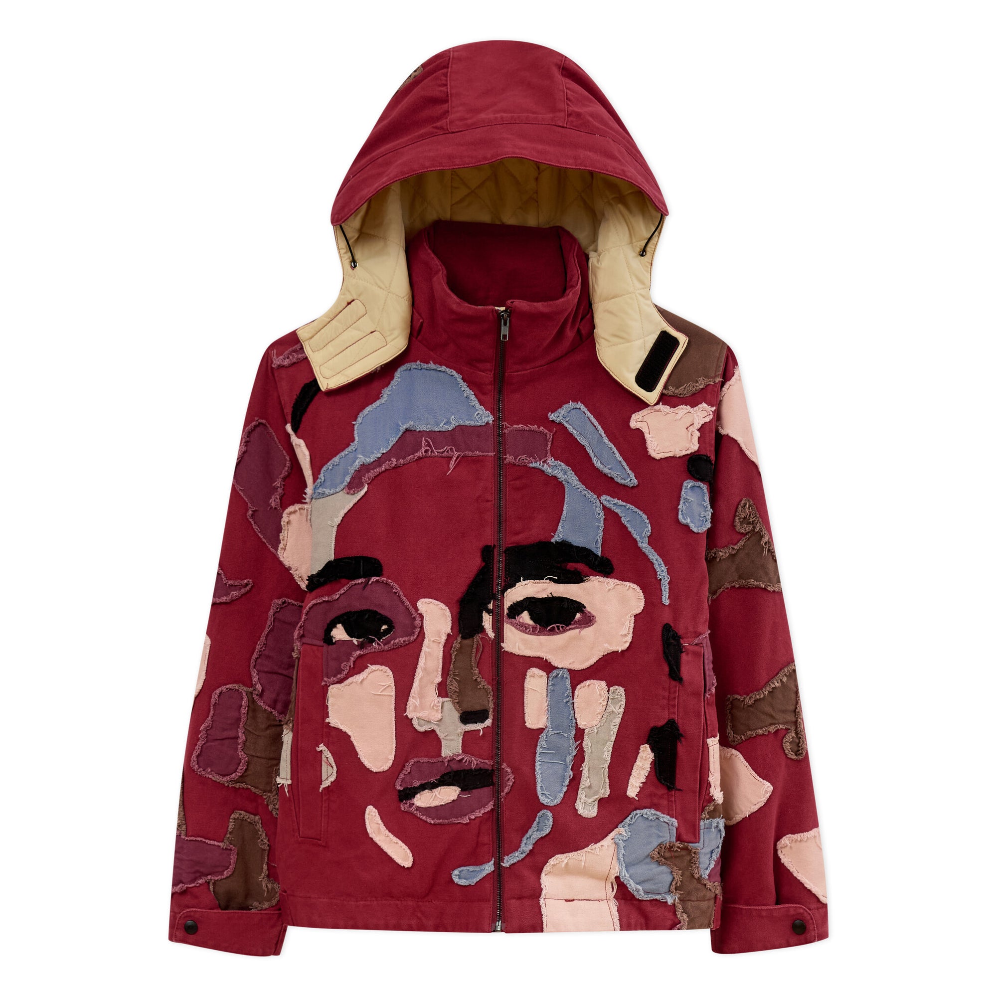 KidSuper Collaged Man Puffer Coat 