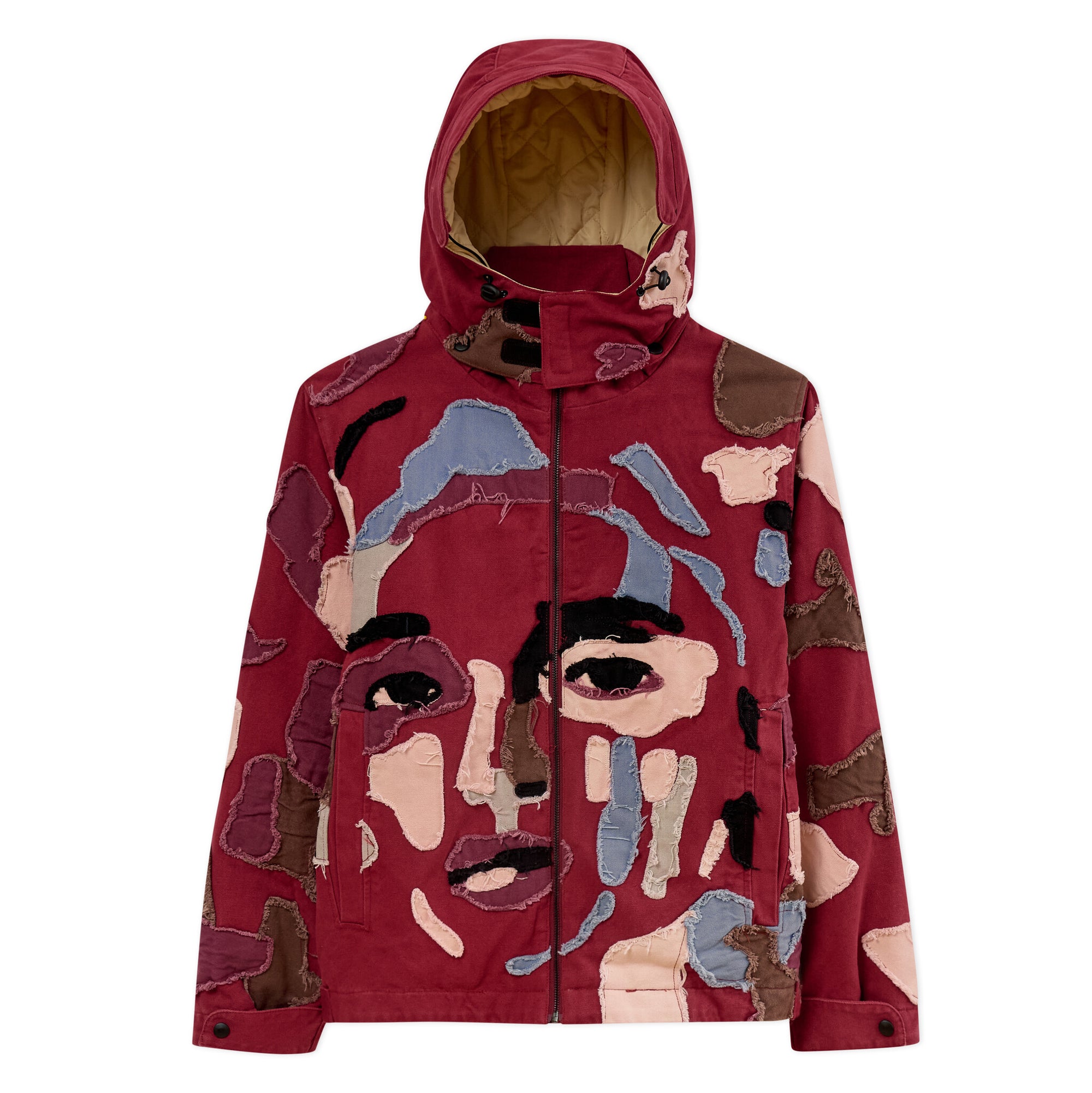 KidSuper Collaged Man Puffer Coat 