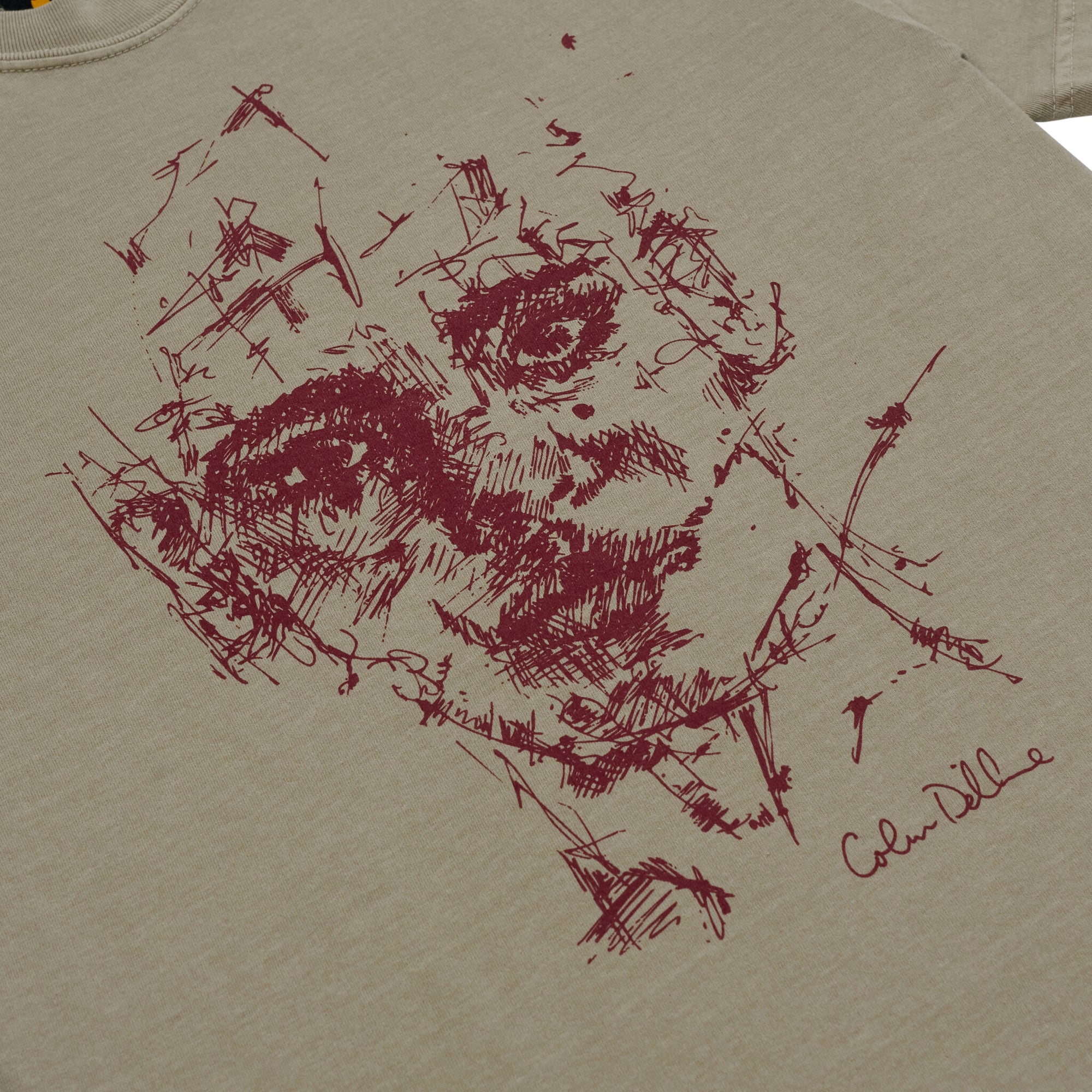 KidSuper Scratched Face Tee 