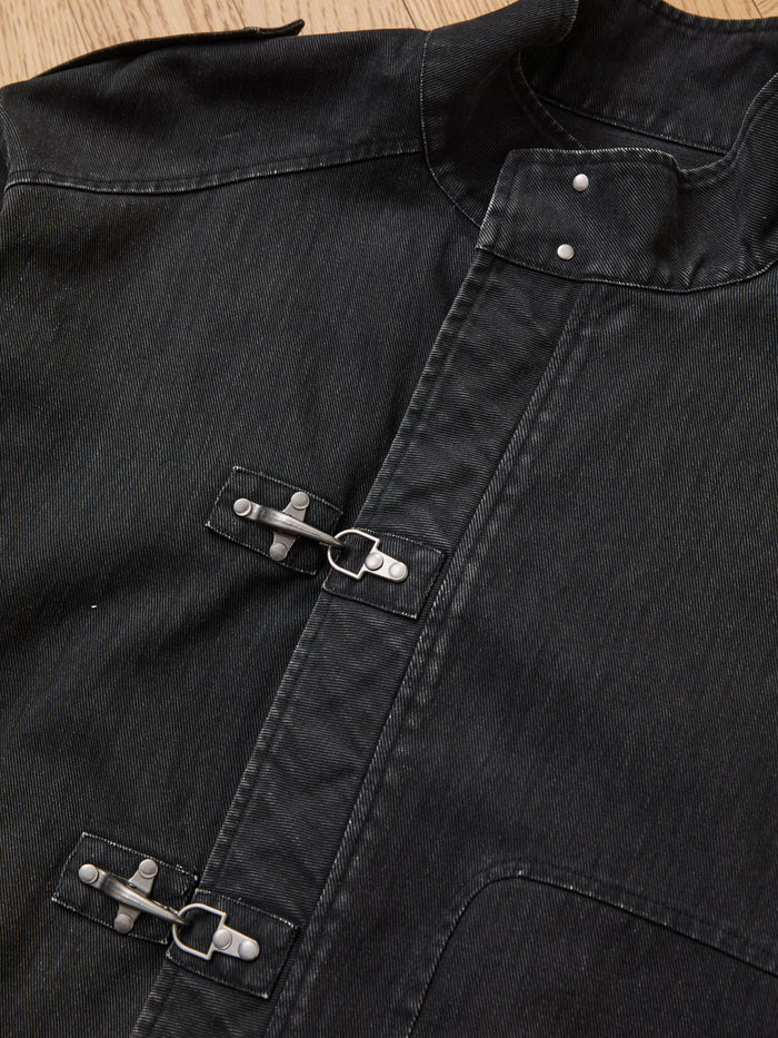 Found Utility Clasp Work Jacket