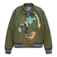 Kidsuper Patchwork Face Leather Varsity Jacket