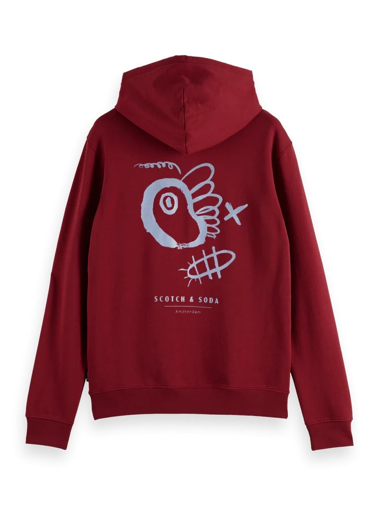 S&S Front And Back Artwork Hoodie