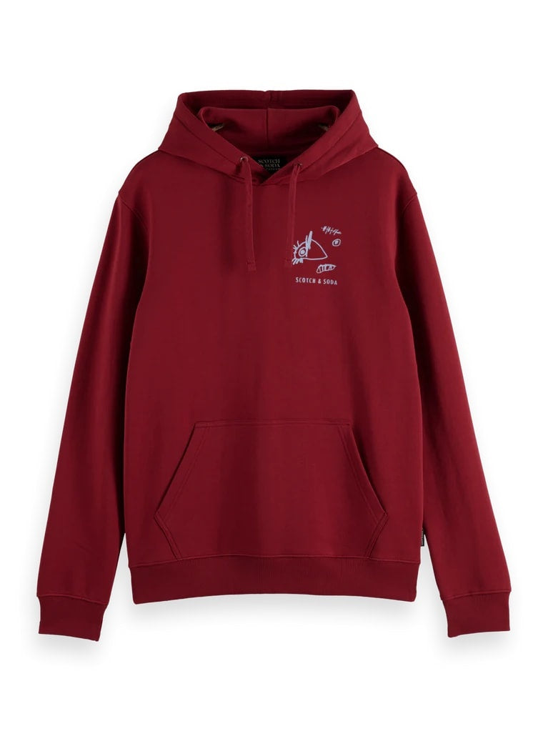 S&S Front And Back Artwork Hoodie