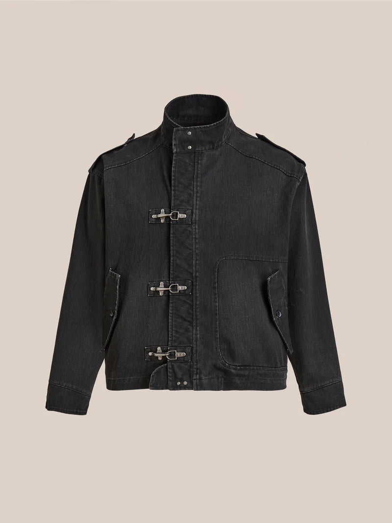 Found Utility Clasp Work Jacket