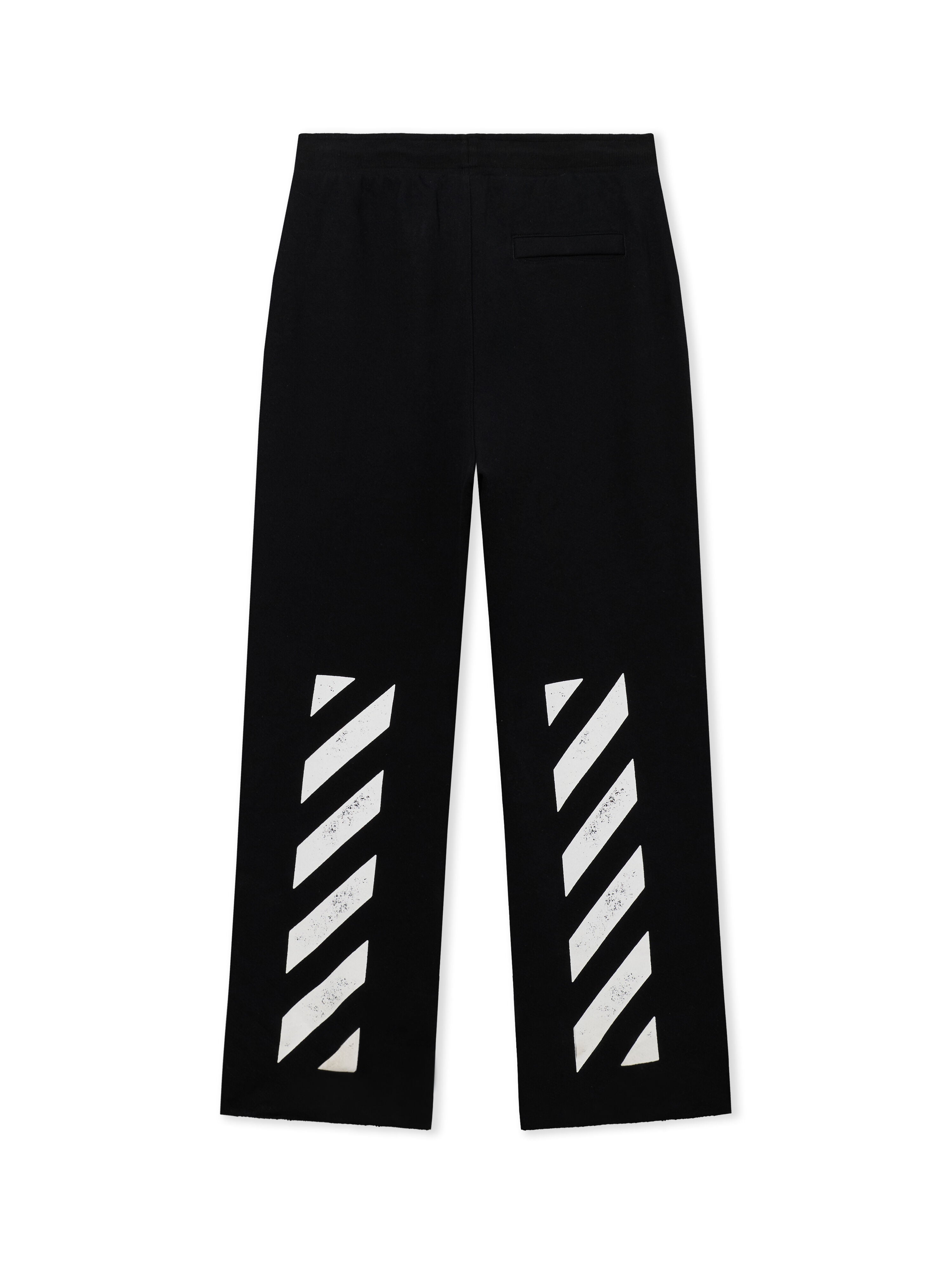 L/AB Diag Open Hem Jogger Pant 'Black'|LABF26B051-BLK|TF – Top Fashion