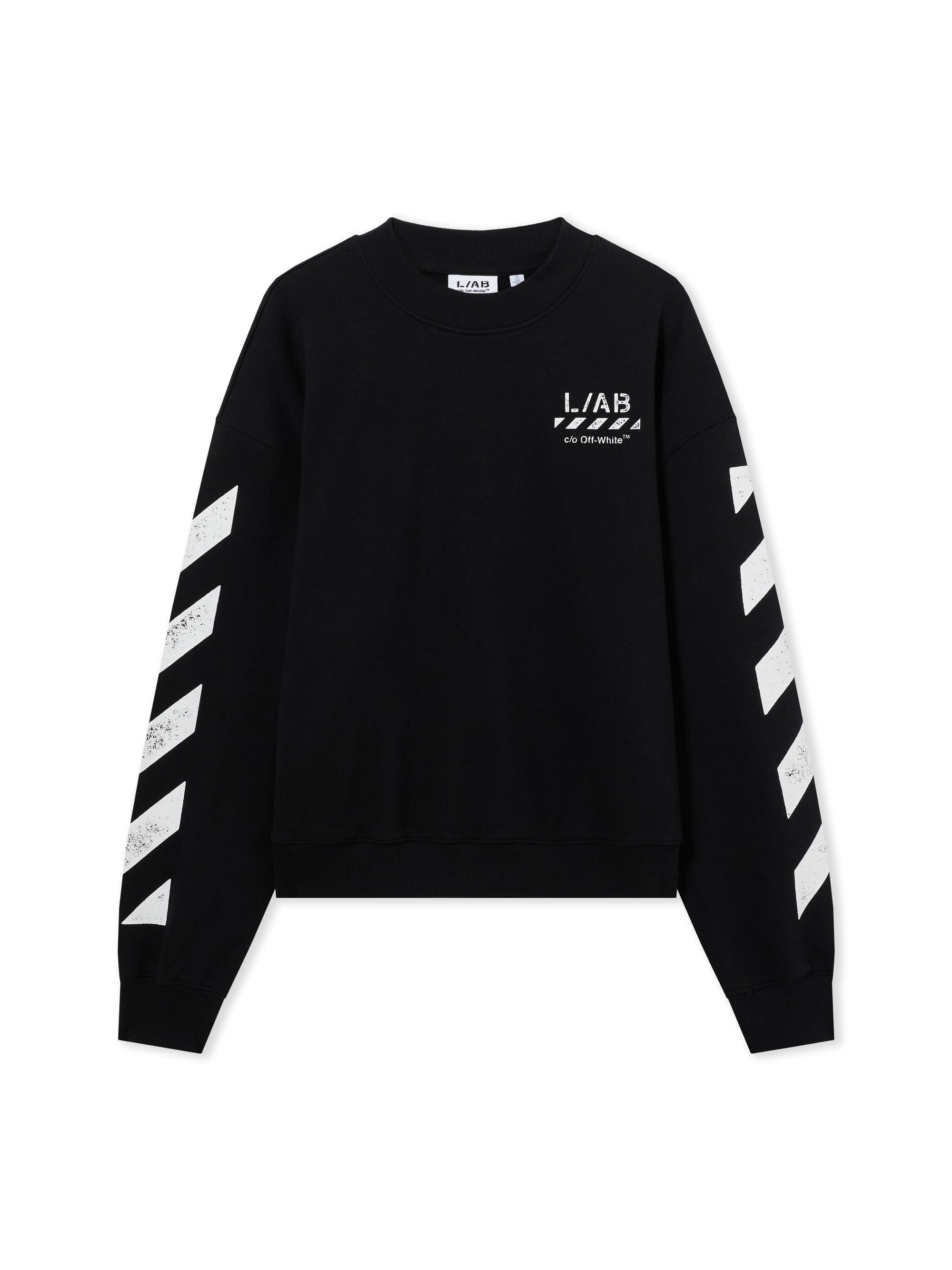 L/AB Diag Crew Neck Sweatshirt