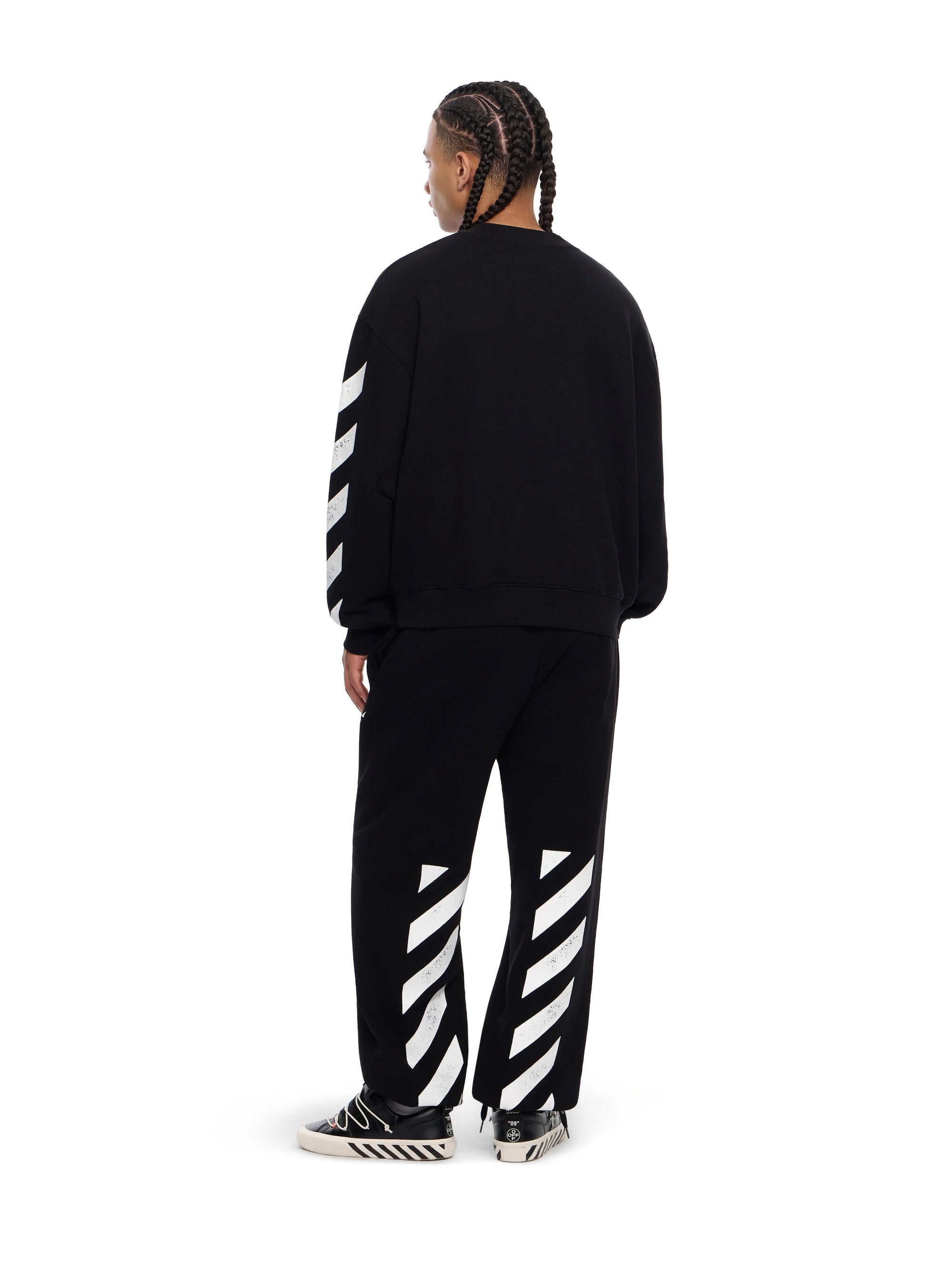 L/AB Diag Crew Neck Sweatshirt