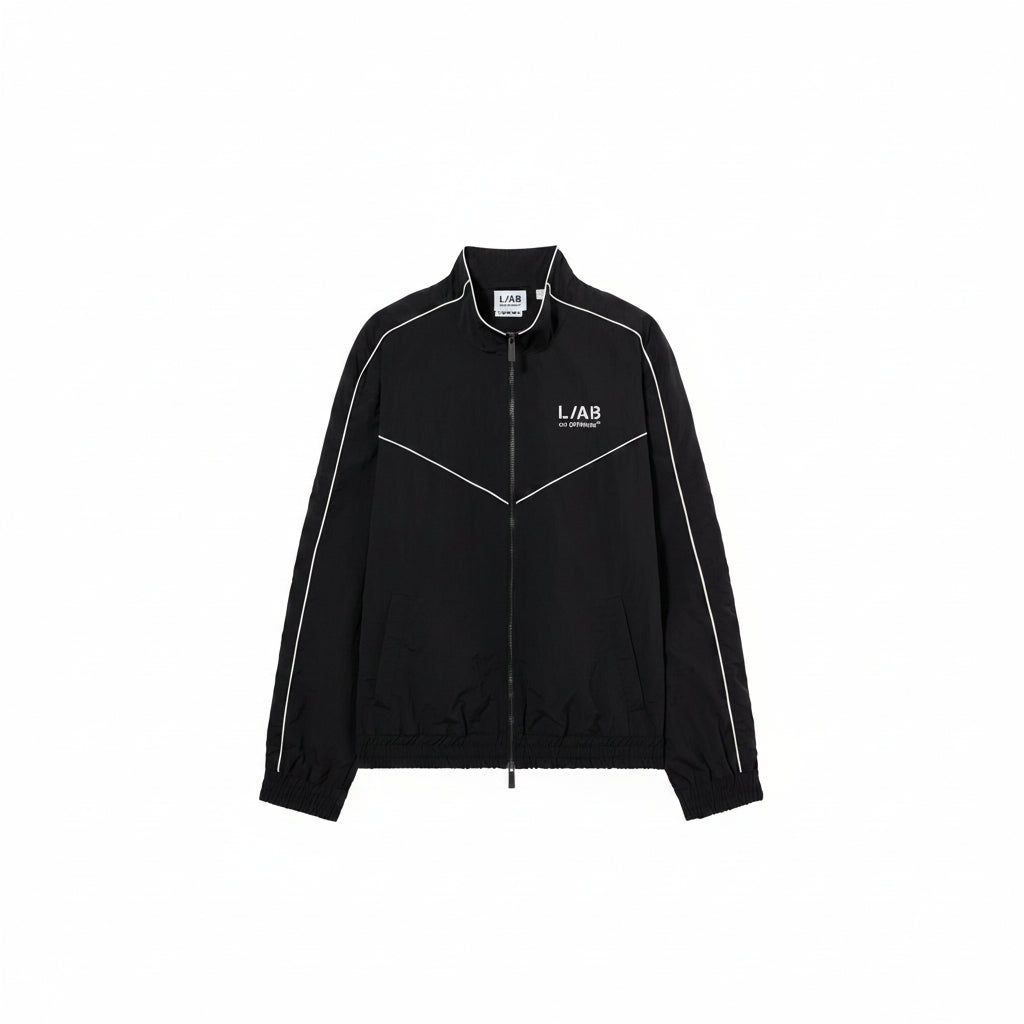 L/AB Reflective Diag Windbreaker Jacket