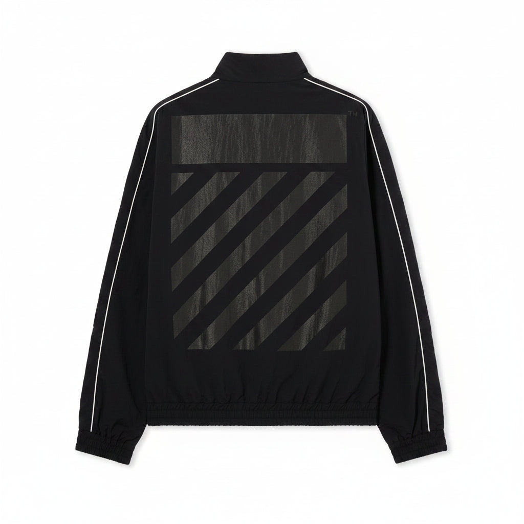 L/AB Reflective Diag Windbreaker Jacket