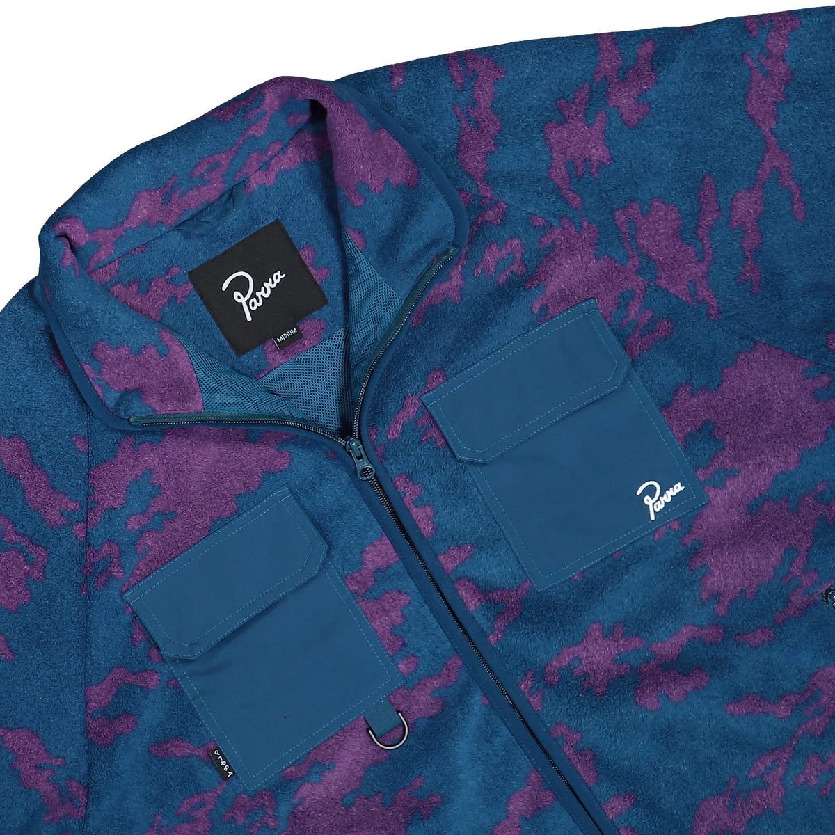 By Parra Purple Darwin Camo Fleece