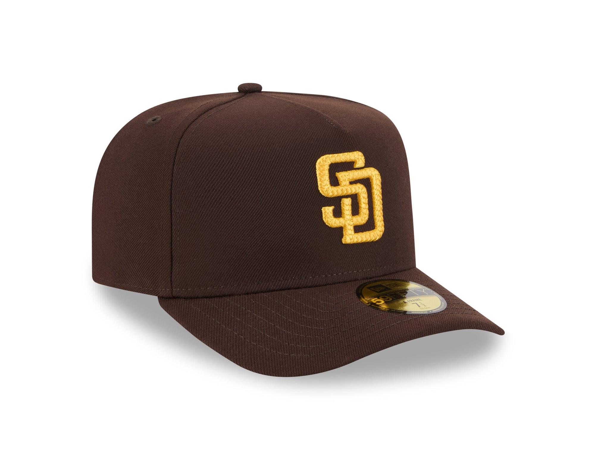 New Era San Diego Padres Script Safety Pin Fitted