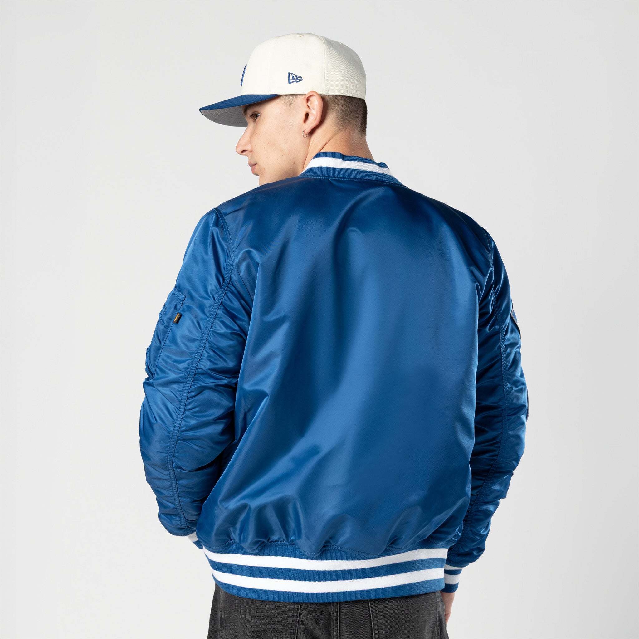 New Era Los Angeles Dodgers Alpha Jacket 'Blue/White|60684055|TF