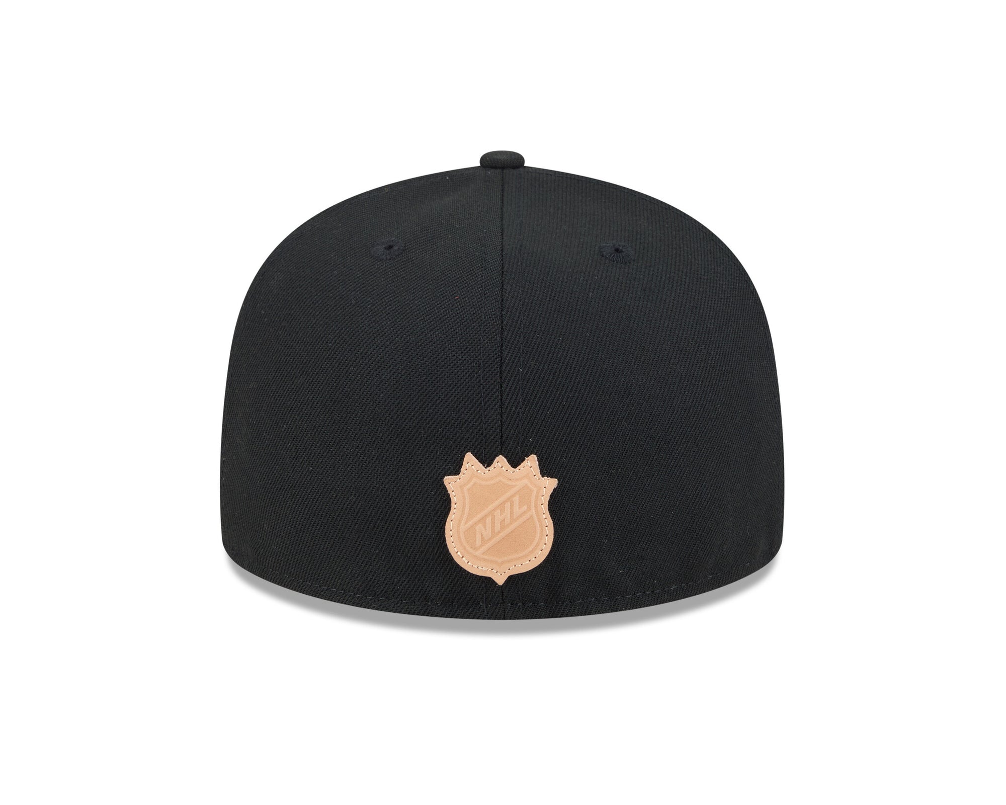 New Era 5950 Chicago Blackhawks Leather Visor Fitted Hat