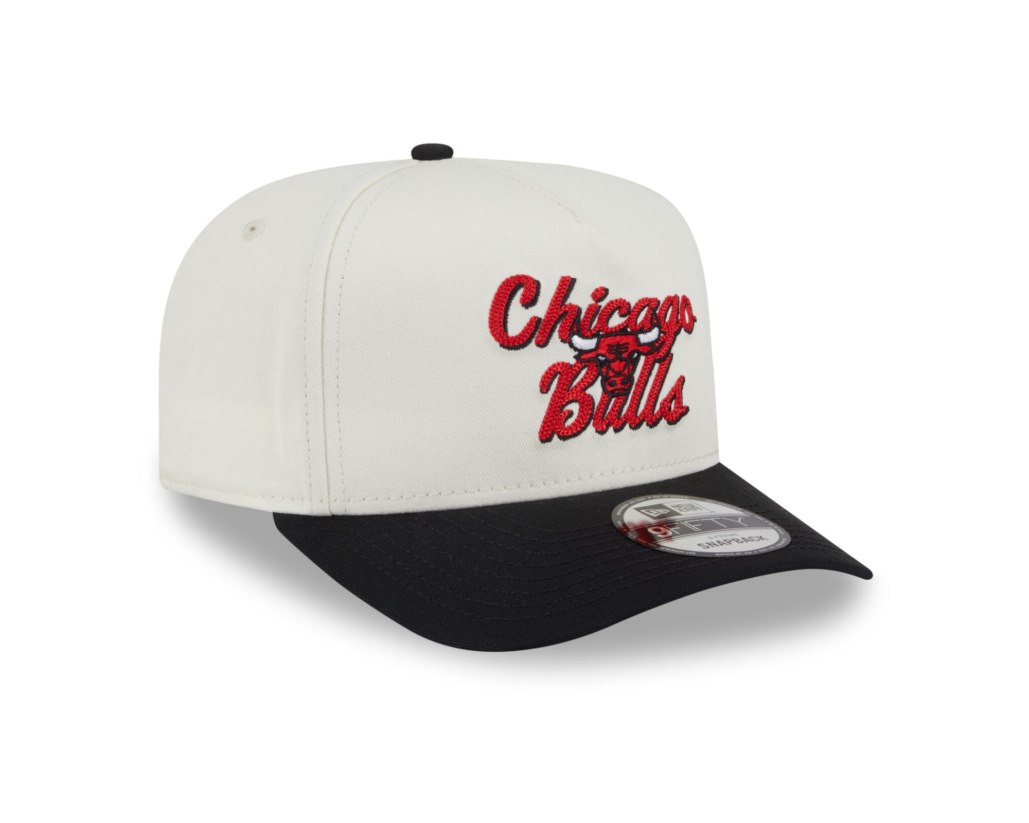 New Era 950 A-Frame Chicago Bulls Chainstich Snapback Hat
