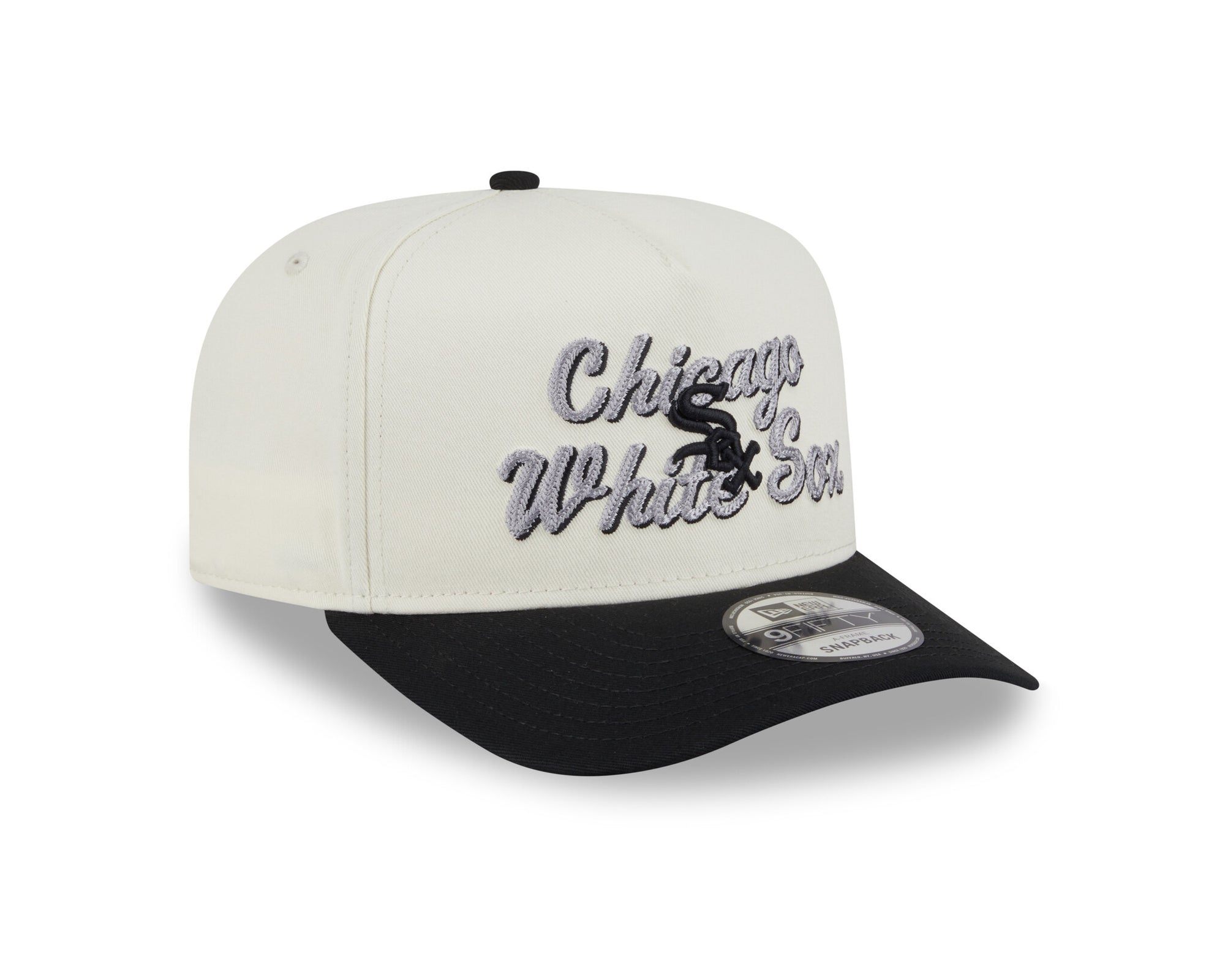New Era 950 A-Frame Chicago White Sox Chainstich Snapback Hat 
