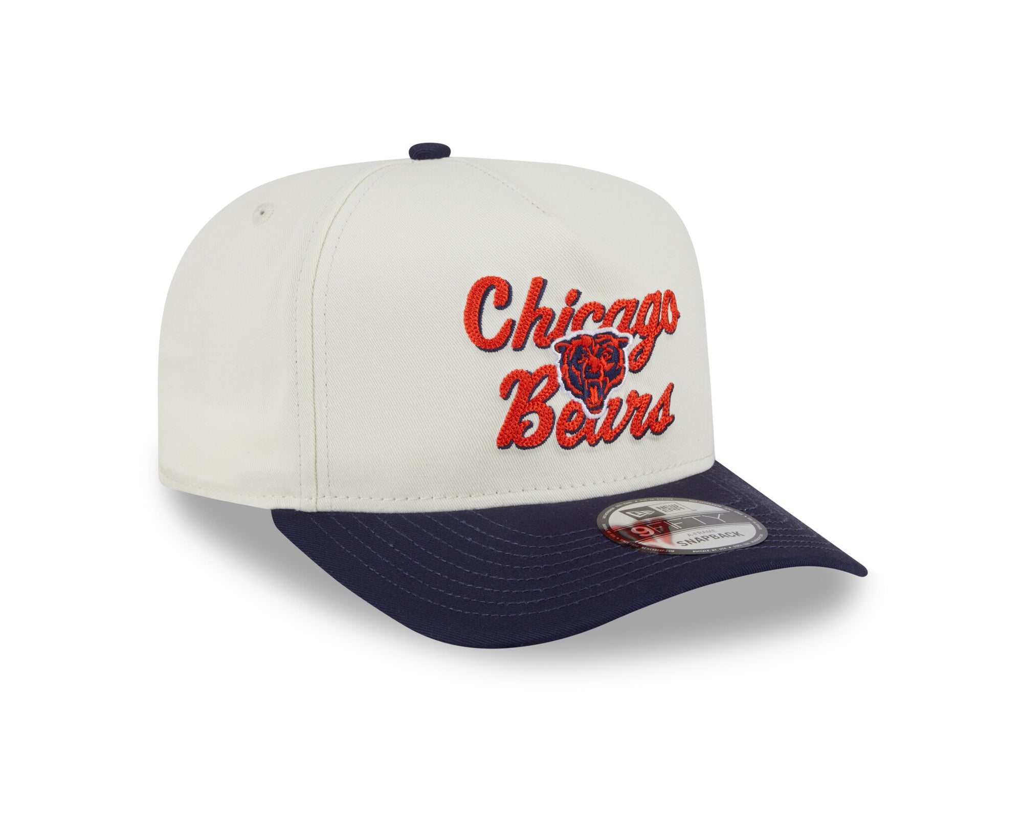 New Era 950 A-Frame Chicago Bears Chainstich Snapback Hat