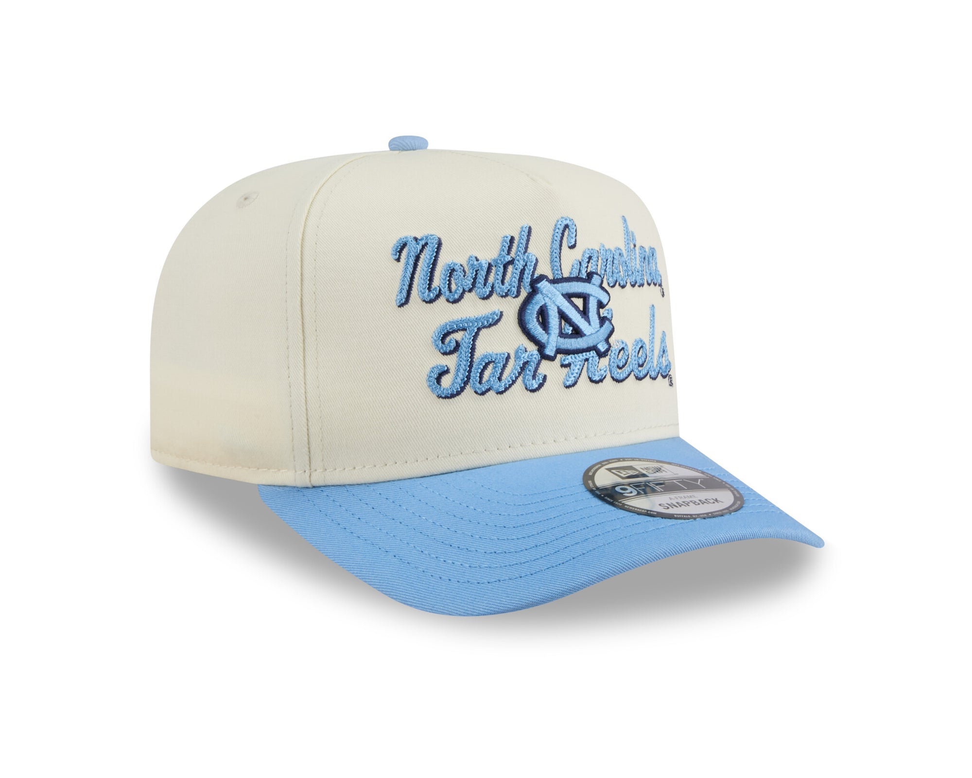 New Era 950 A-Frame North Carolina Tarheels Chainstich Snapback Hat 