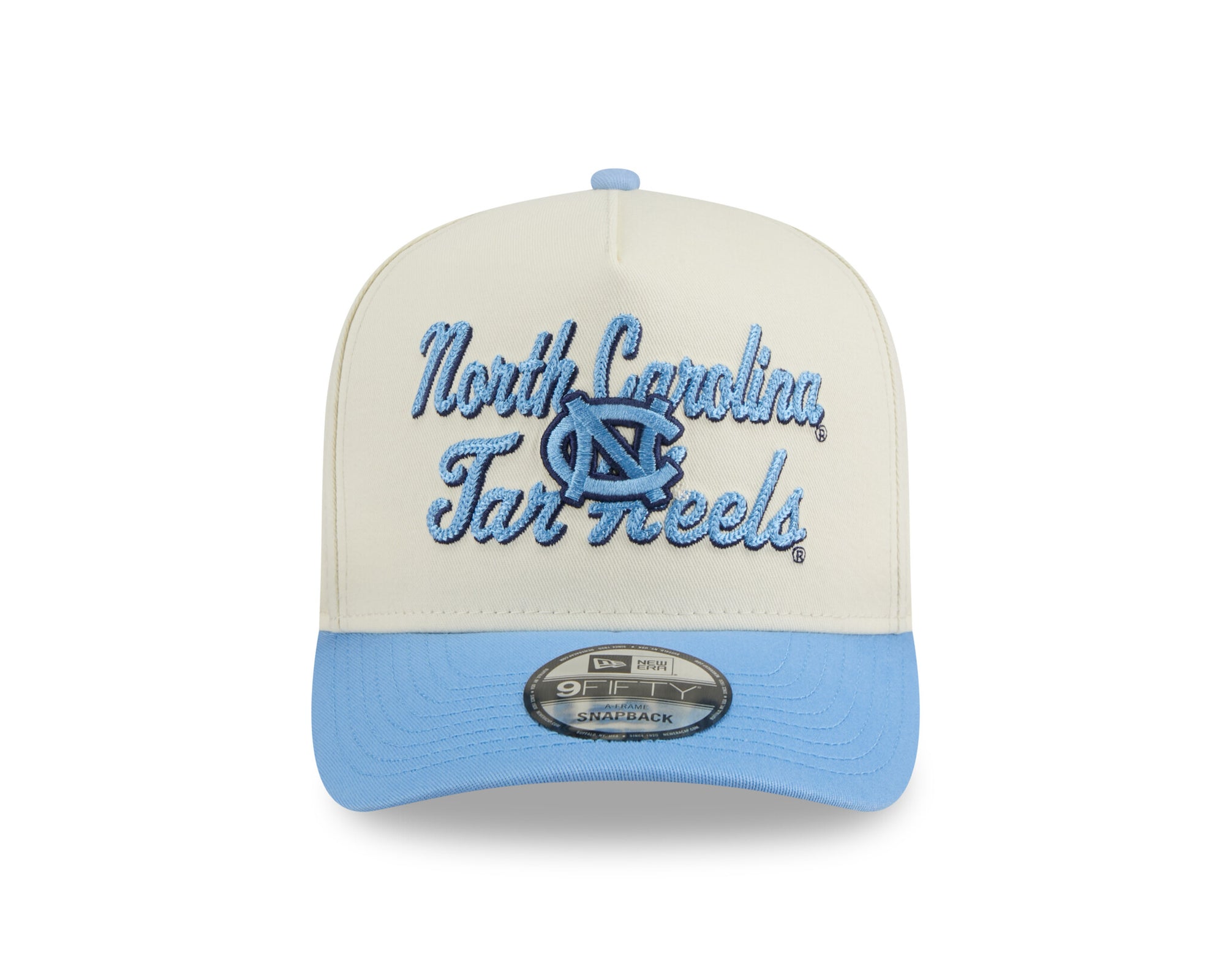 New Era 950 A-Frame North Carolina Tarheels Chainstich Snapback Hat 