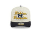 New Era 950 A-Frame Michigan Wolverines Chainstich Snapback Hat 