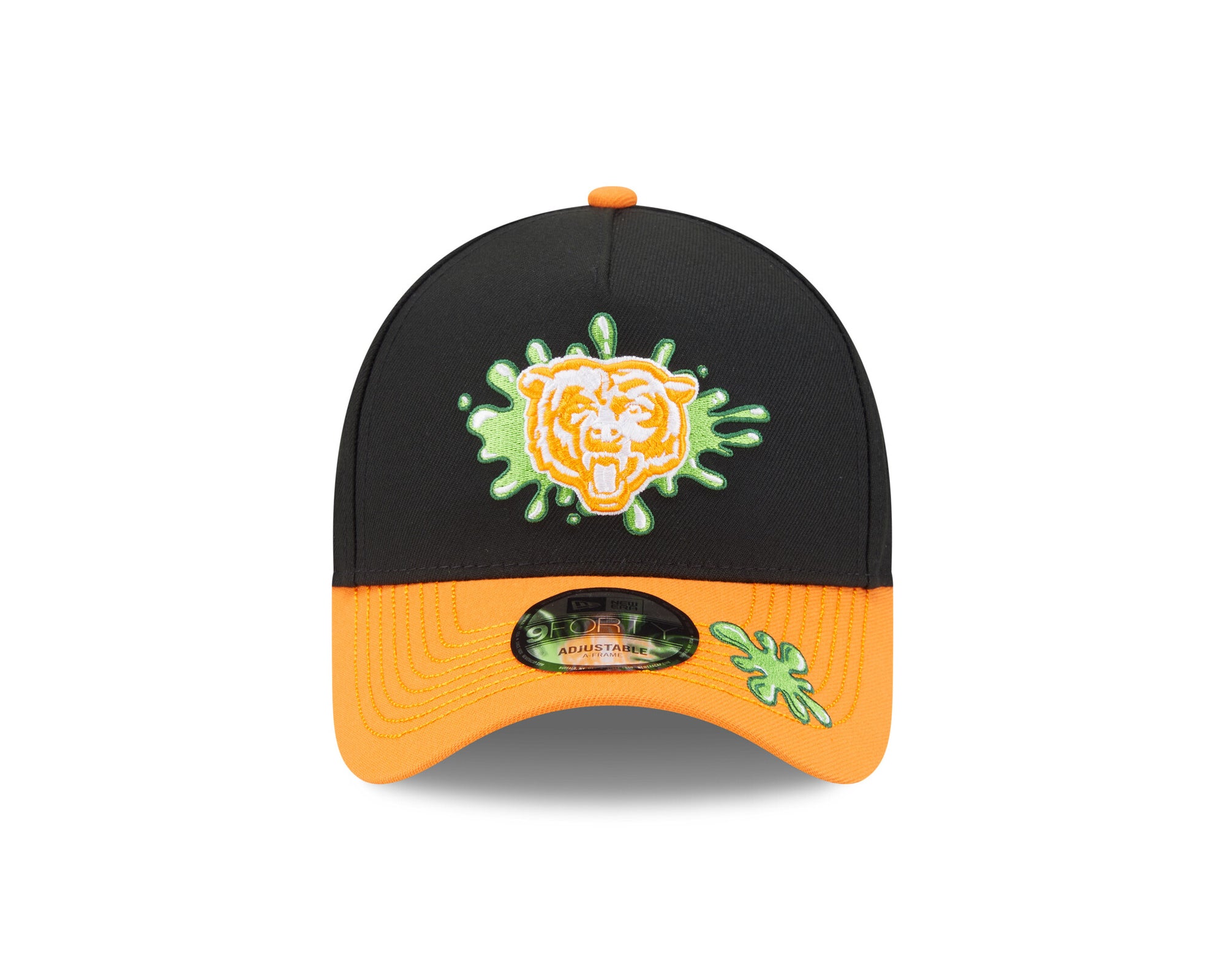 New Era x Nickelodeon 940 A-Frame NFL Chicago Bears Slime Fitted Hat 