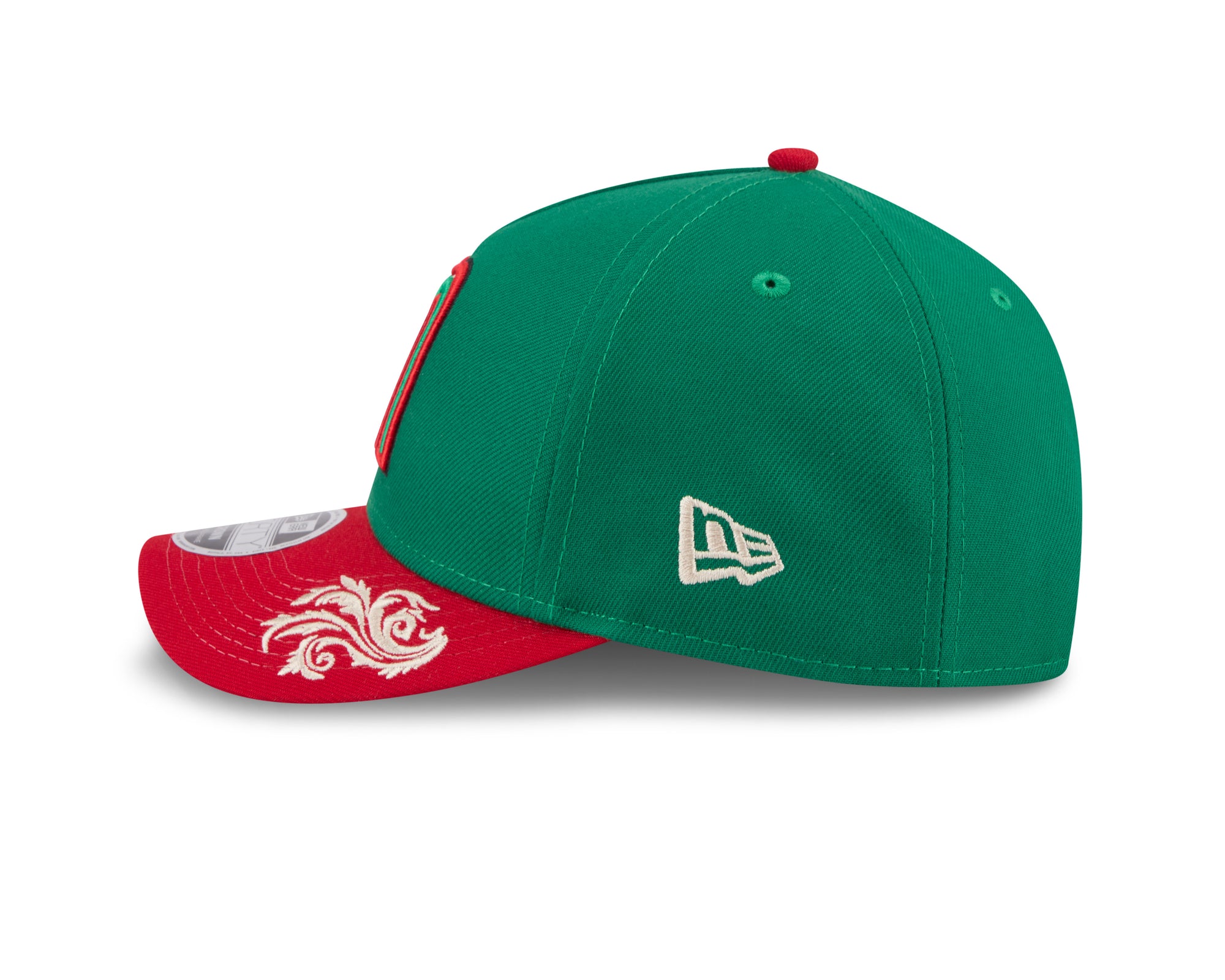 New Era 940 M Crown A Frame Mexico Wordmark Snapback Hat