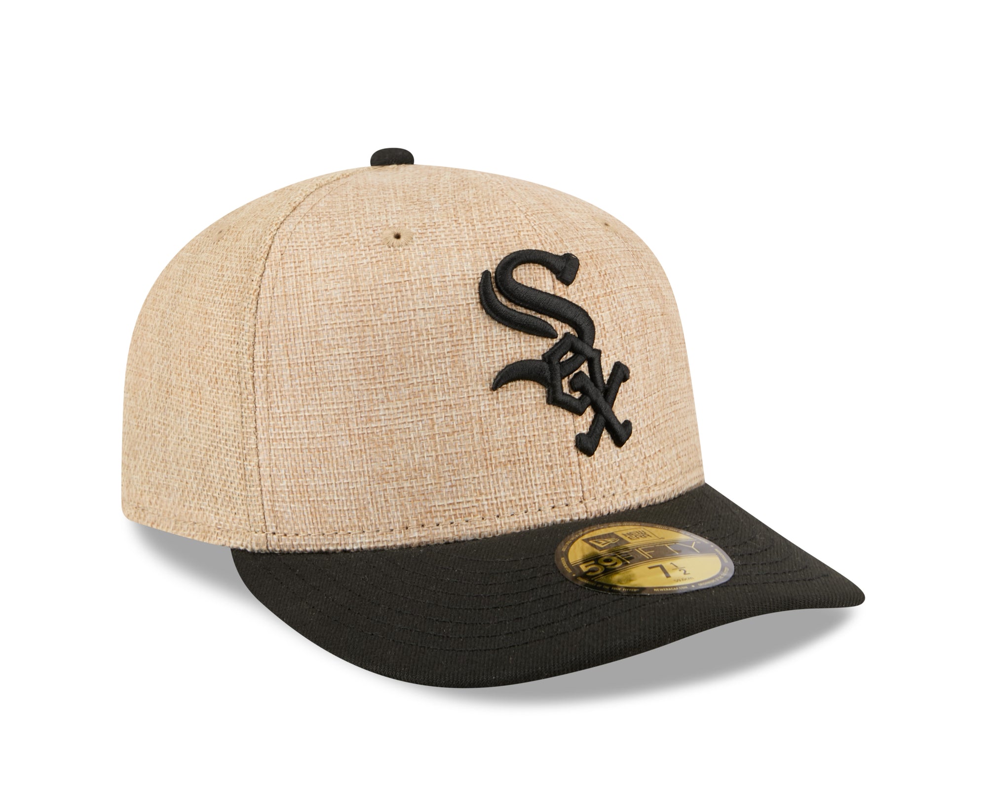 New Era 5950 Chicago White Sox Twine Fitted Hat