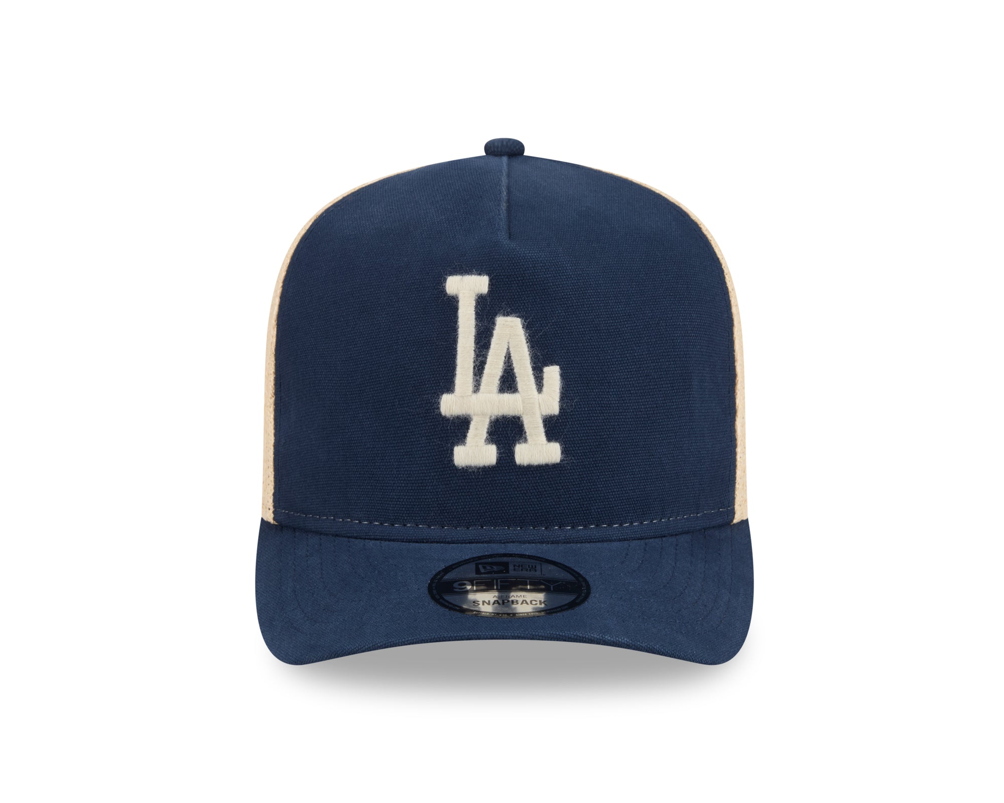 New Era 950 A Frame Los Angeles Dodgers Grained Snapback Hat