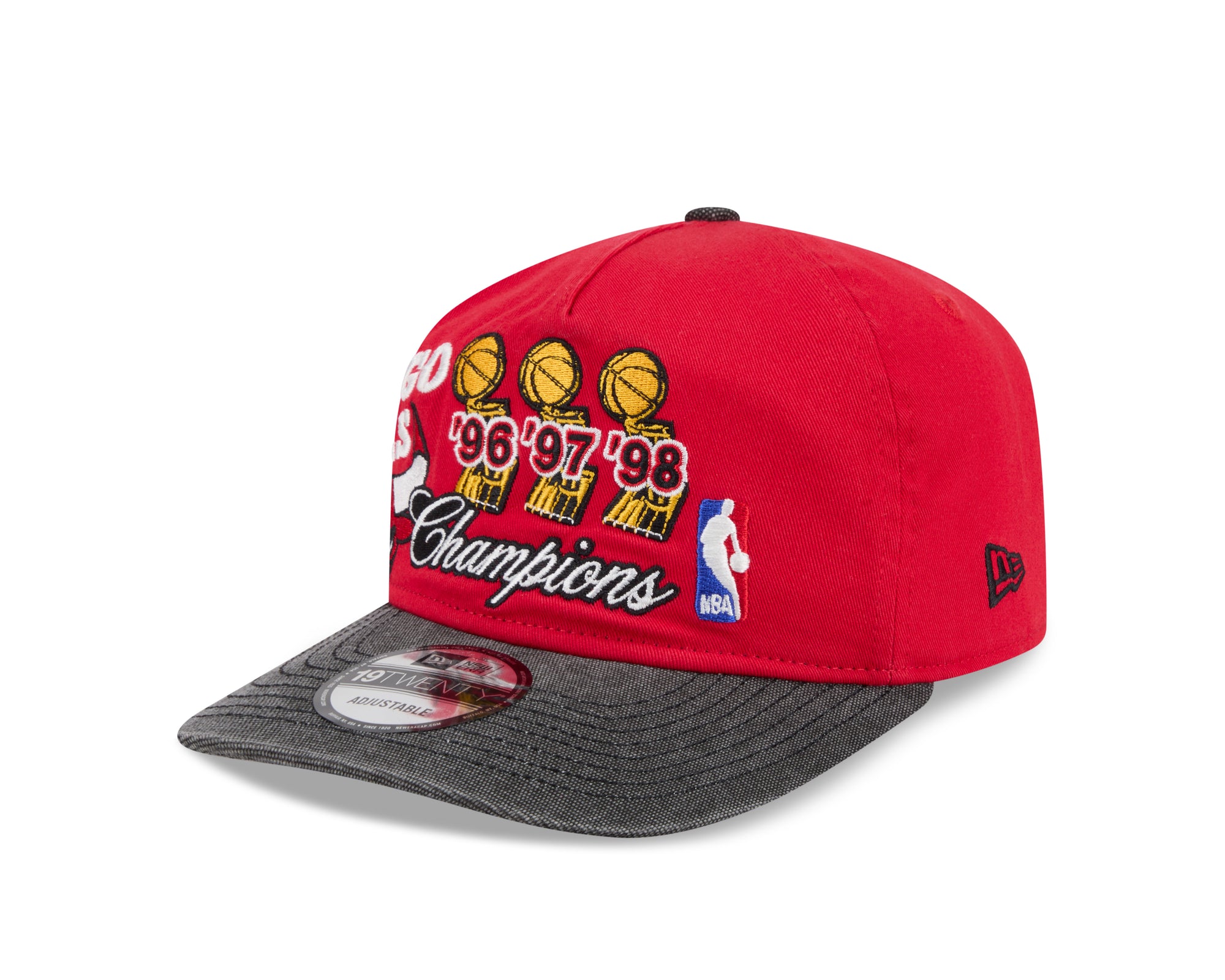 New Era 1920 Hardwood Classics Chicago Bulls Golfer Snapback Hat