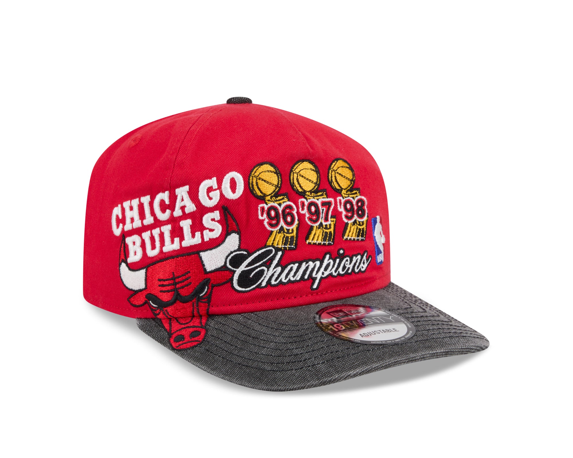 New Era 1920 Hardwood Classics Chicago Bulls Golfer Snapback Hat