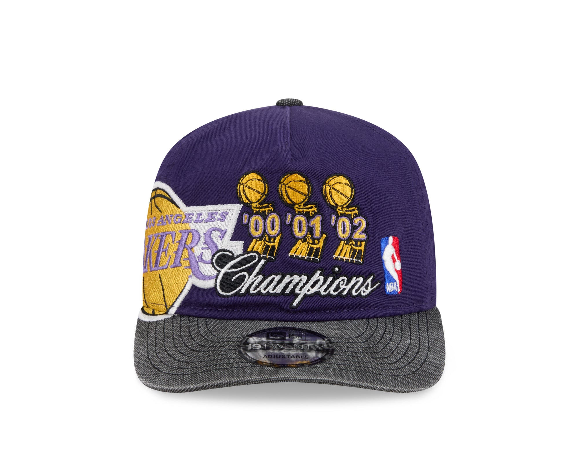 New Era 1920 Hardwood Classics Los Angeles Lakers Golfer Snapback Hat