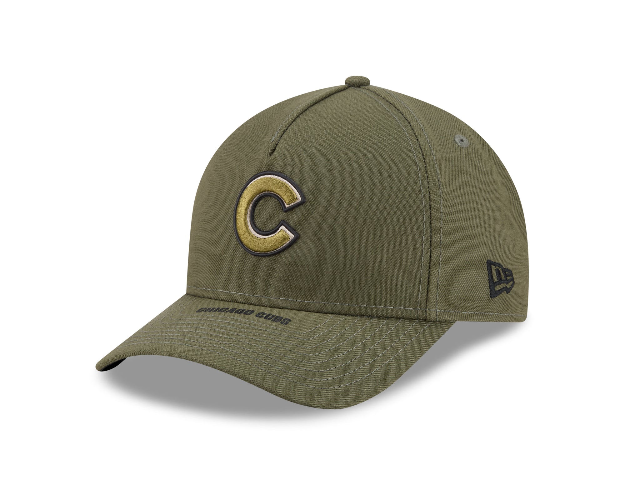 New Era 940 M Crown Chicago Cubs MLB26 Armed Forces Day Snapback Hat