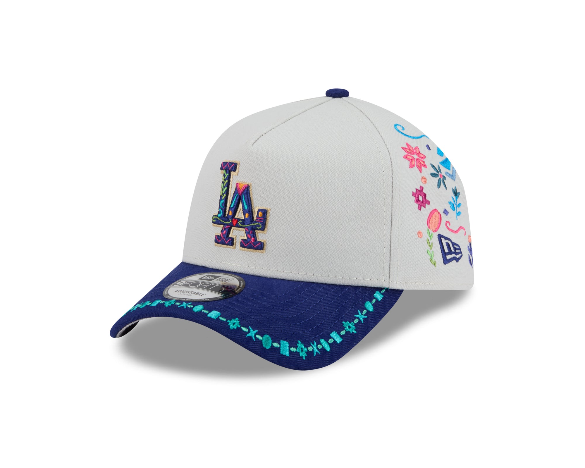 New Era 940 A-Frame Los Angeles Dodgers Latin Heritage Snapback Hat