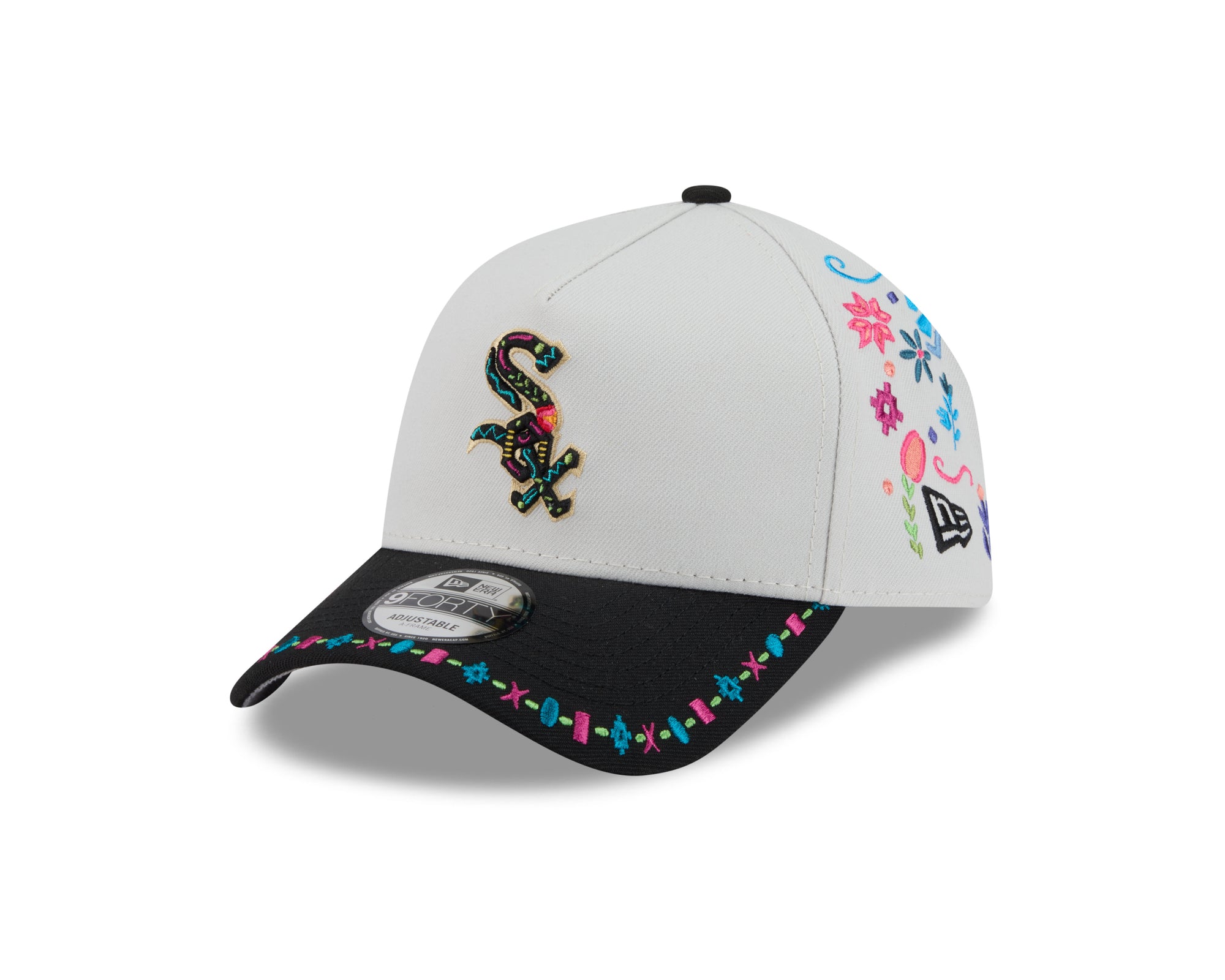 New Era 940 A-Frame Chicago White Sox Latin Heritage Snapback Hat