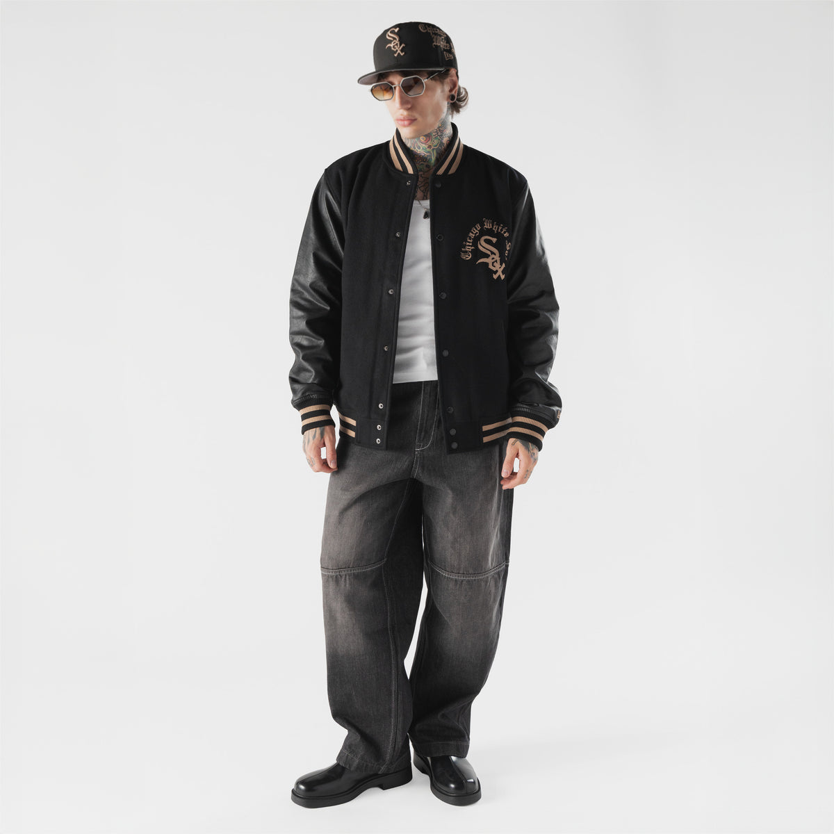 New Era Chicago White Sox Mexico Heritage Varsity Jacket