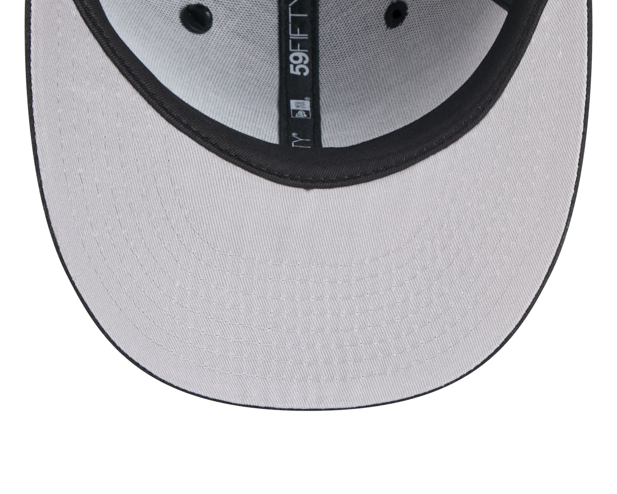 New Era 5950 Pinch Crown Chicago Bulls Injection Fitted Hat