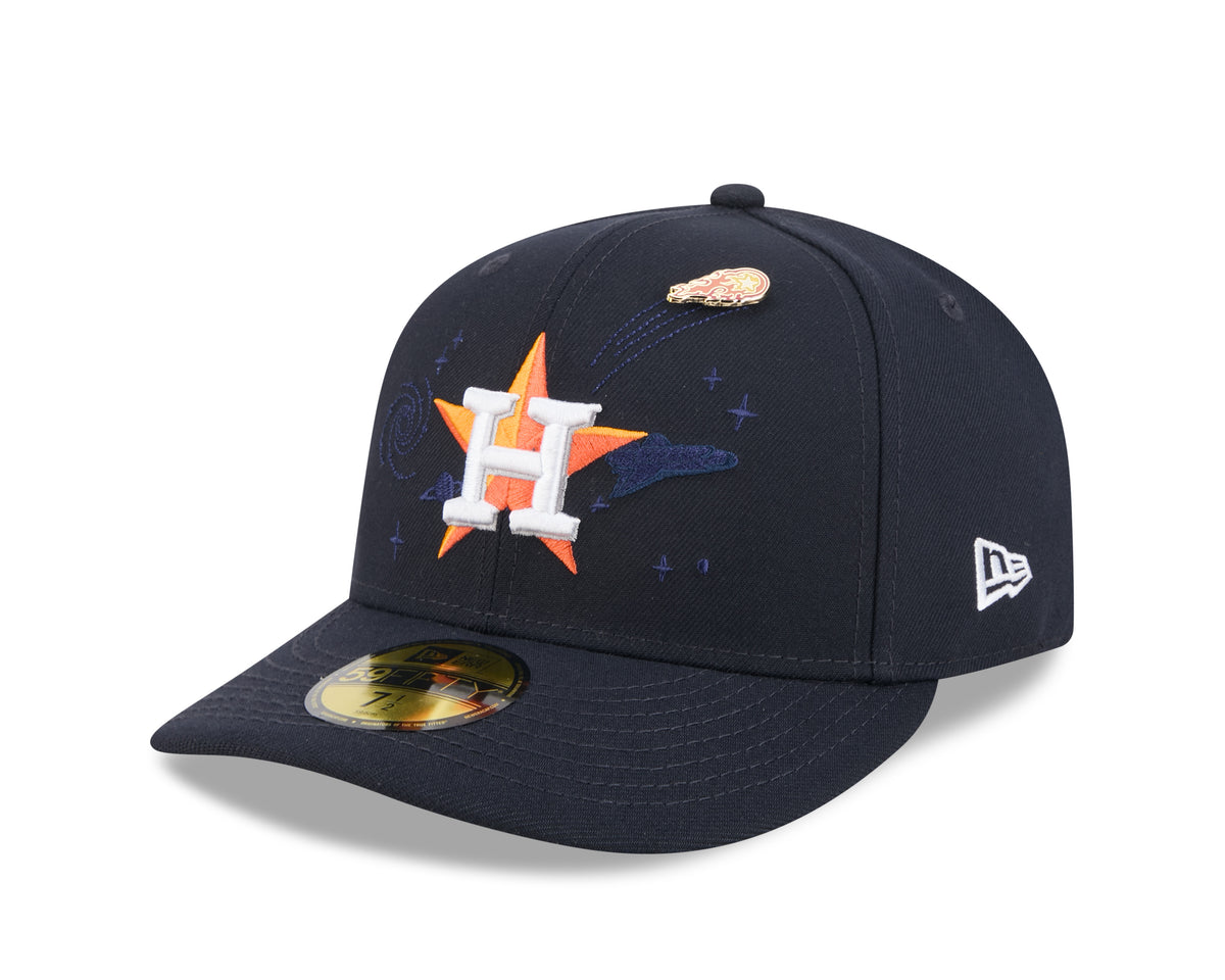 New Era 5950 Pinch Crown Houston Astros Injection Fitted Hat