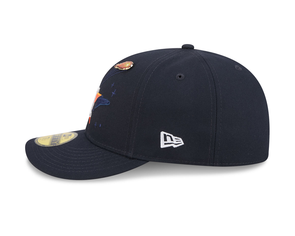New Era 5950 Pinch Crown Houston Astros Injection Fitted Hat