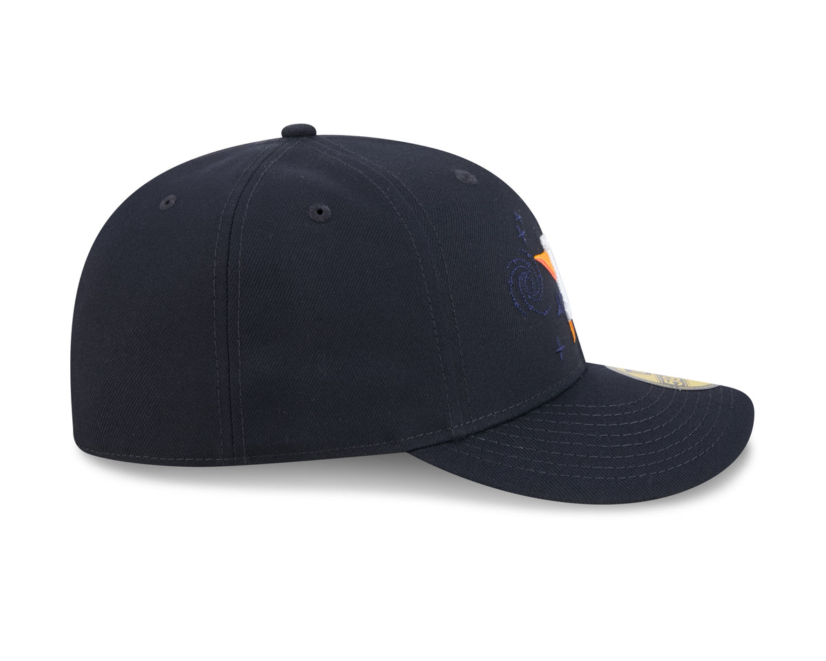 New Era 5950 Pinch Crown Houston Astros Injection Fitted Hat