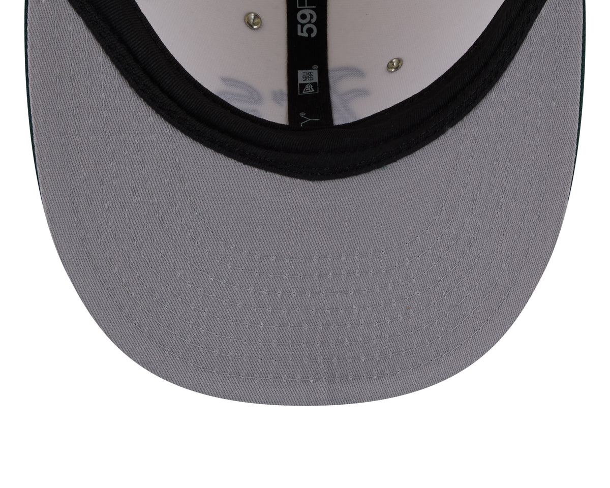 New Era 5950 Pinch Crown Oakland Athletics Injection Fitted Hat