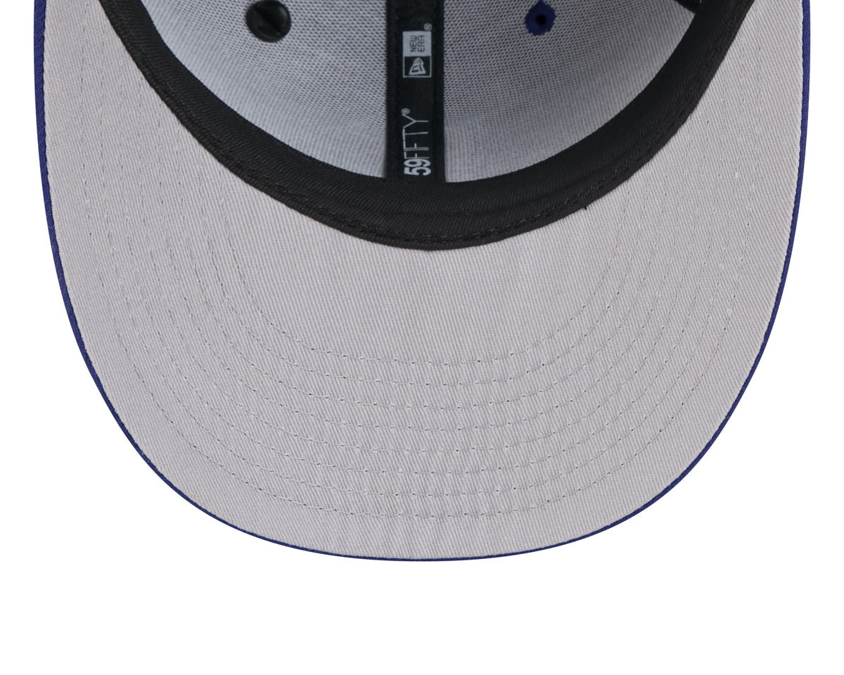 New Era 5950 Pinch Crown Los Angeles Dodgers Injection Fitted Hat