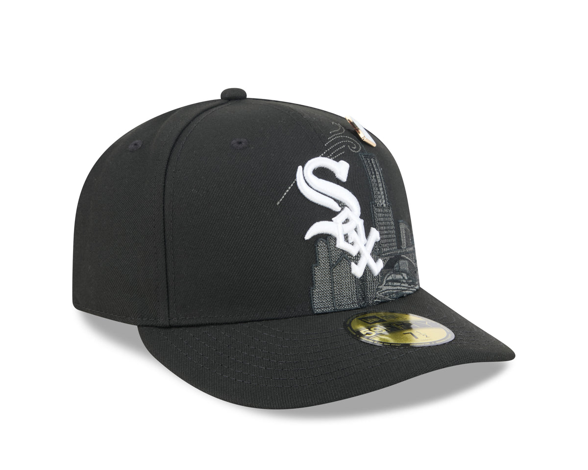 New Era 5950 Pinch Crown Chicago White Sox Injection Fitted Hat