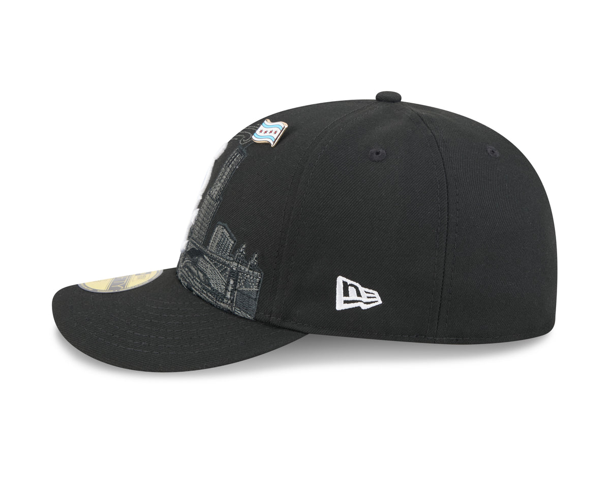 New Era 5950 Pinch Crown Chicago White Sox Injection Fitted Hat